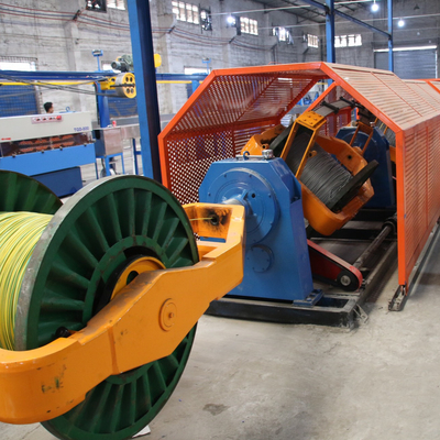 Tipo de gerencio máquina da curva do fio e do equipamento da fabricação de cabos de encalhamento da faixa clara